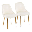 Marcel - Contemporary / Glam Dining Chair (Set of 2) - Furniture Home Direct