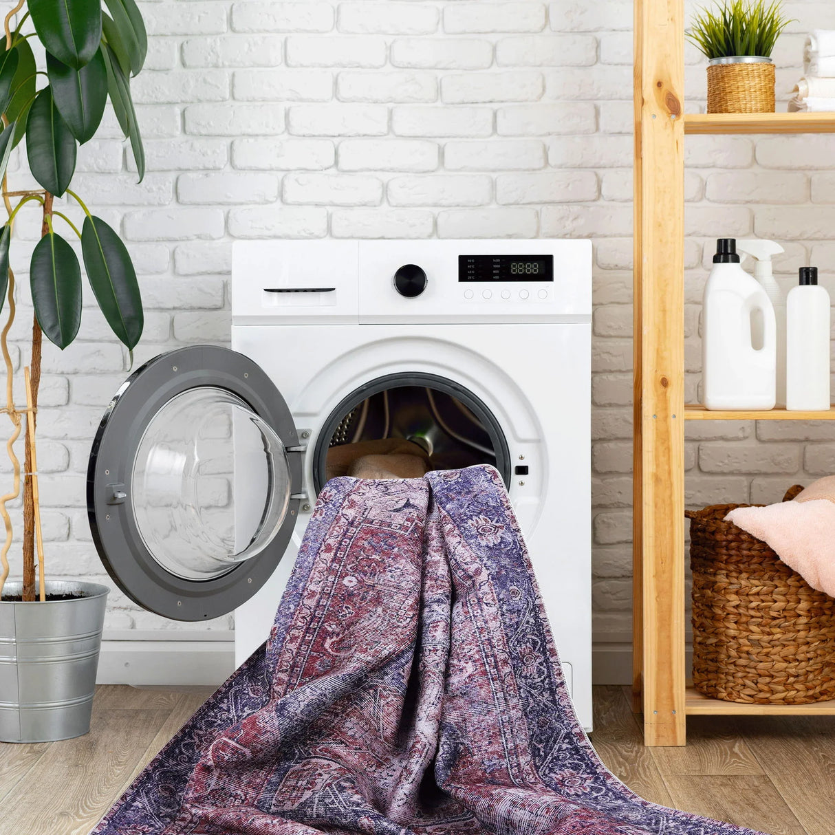 Maval - Area Rug Washable - Furniture Home Direct