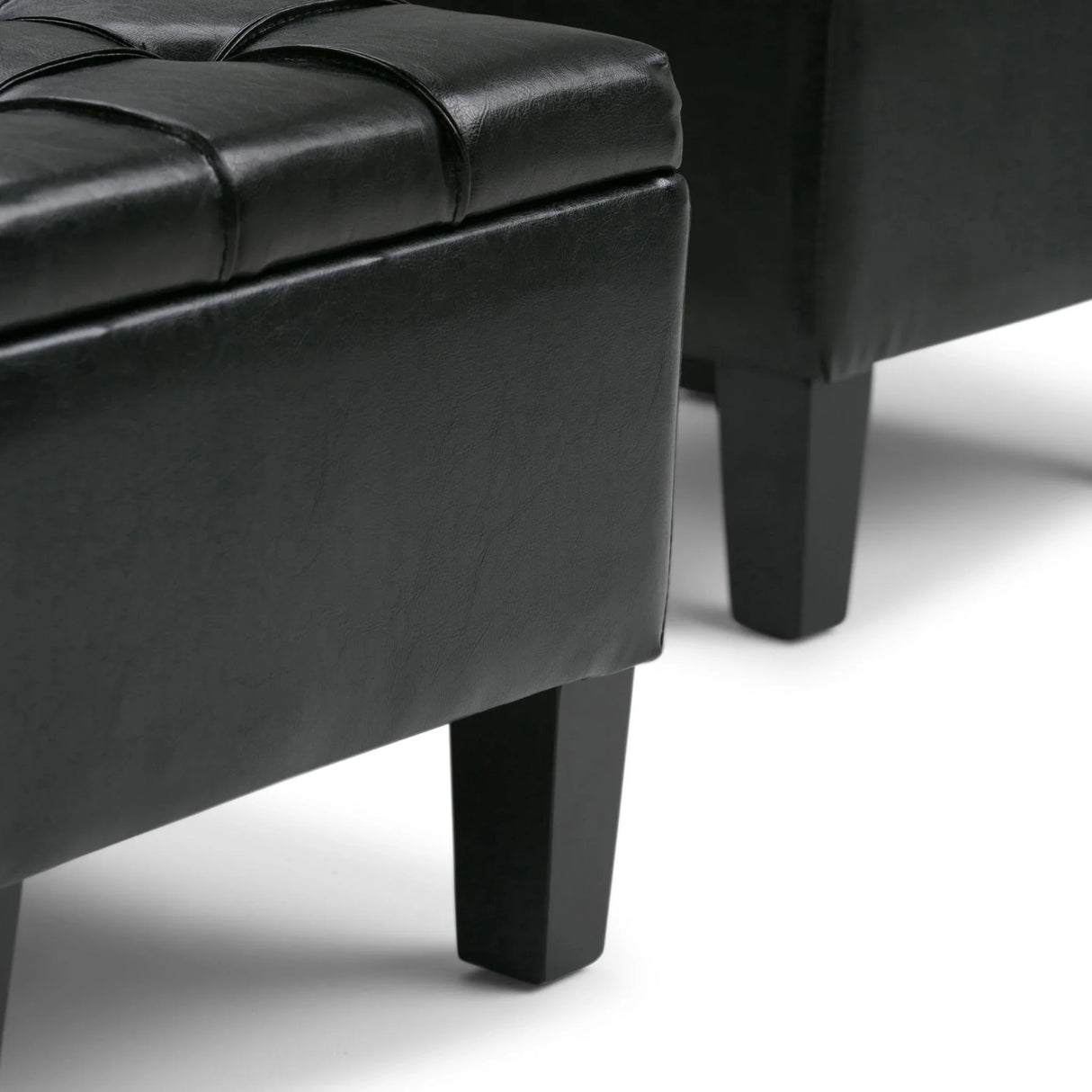 Dover - 3 Piece Storage Ottoman Contemporary Design - Furniture Home Direct