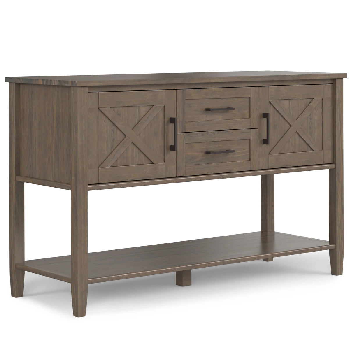 Ela - Console Table - Smoky Brown - Furniture Home Direct