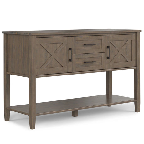 Ela - Console Table - Smoky Brown - Furniture Home Direct