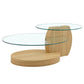 Contemporary Artistic Double Layer Coffee Table - Furniture Home Direct