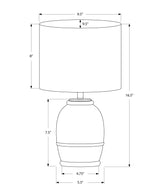 Lighting, Resin, Contemporary - Cream - Furniture Home Direct