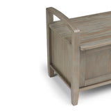 Warm Shaker - Handcrafted Entryway Storage Bench - Furniture Home Direct