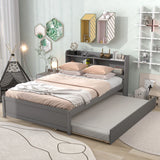 Full Bed With Trundle, Bookcase - Furniture Home Direct