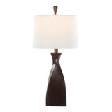 Curvo - Contemporary Polyresin Table Lamp (Set of 2) - Furniture Home Direct
