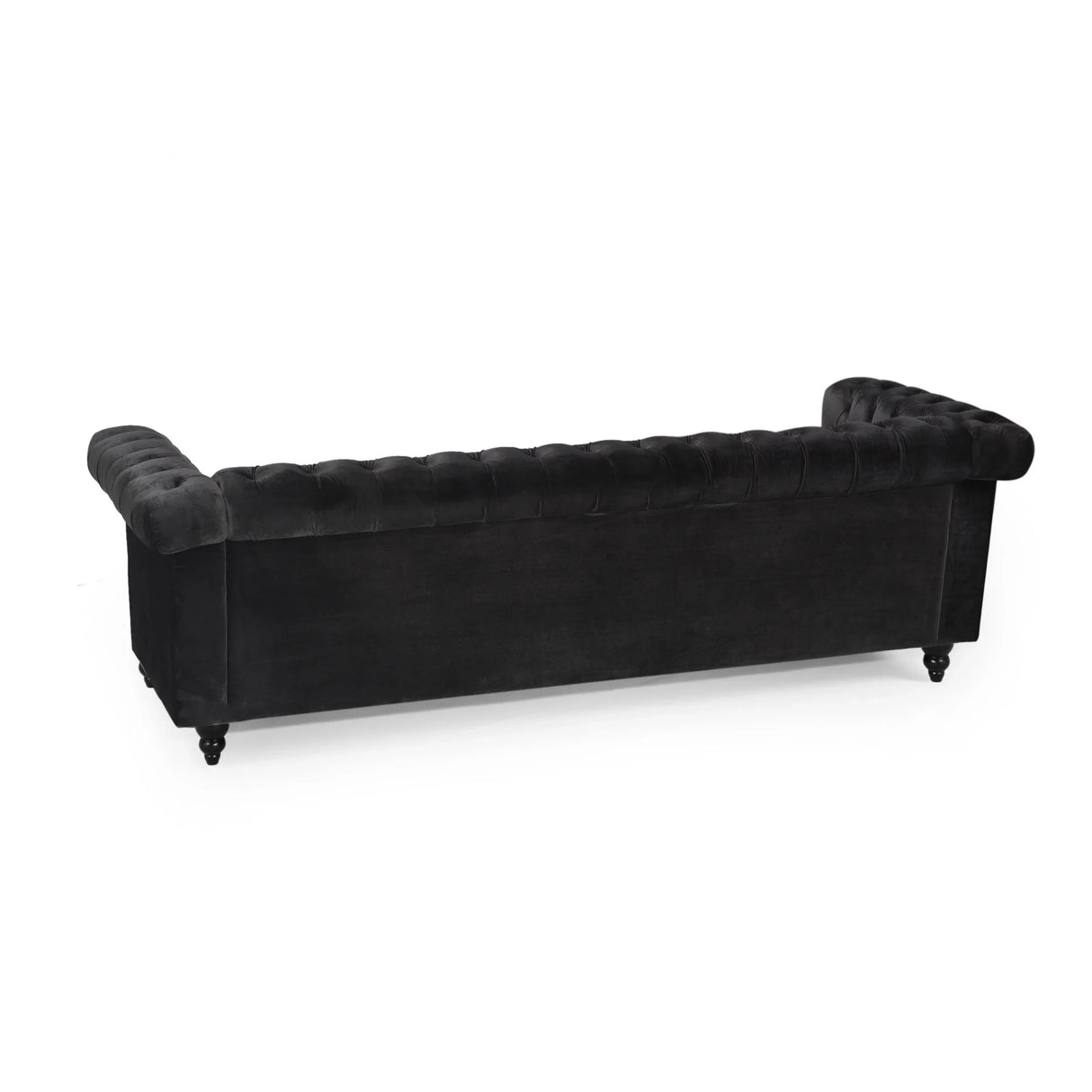 Traditional Charcoal Gray Sofa - Furniture Home Direct