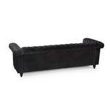 Traditional Charcoal Gray Sofa - Furniture Home Direct