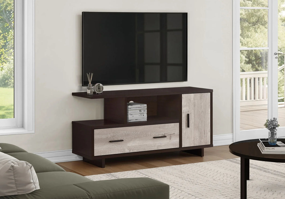 TV Stand, Console, Media Entertainment Center, Storage Cabinet, Drawers, Contemporary & Modern - Furniture Home Direct