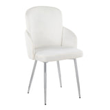 Dahlia - Contemporary, Dining Chair (Set of 2) - Furniture Home Direct