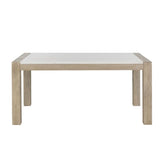 Vanilla - Real Marble Dining Table - Beige / Light Natural - Furniture Home Direct