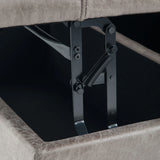 Harrison - Upholstered Coffee Table Storage Ottoman - Furniture Home Direct