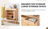 Modern Rattan Shoe Cabinet - Furniture Home Direct