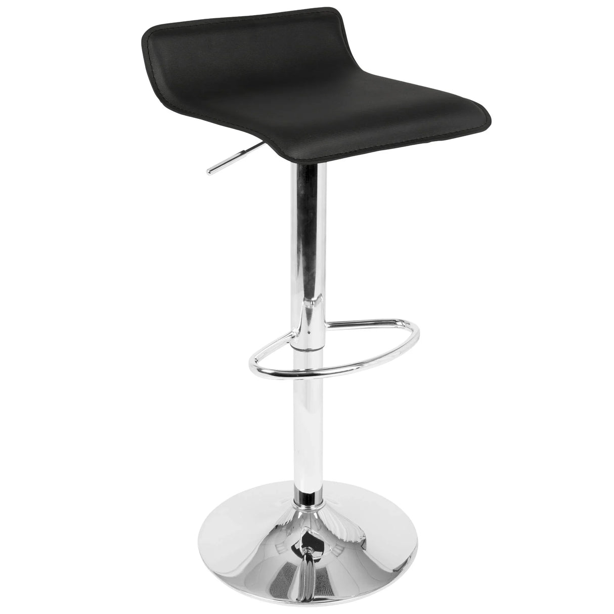 Ale - Contemporary Adjustable Barstool (Set of 2) - Furniture Home Direct