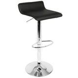 Ale - Contemporary Adjustable Barstool (Set of 2) - Furniture Home Direct