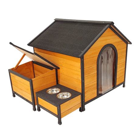 Xpt088 Wearable And Strong Dog House For Playground - Natural - Furniture Home Direct