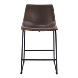 Industrial Counter Stools (Set of 2) - Furniture Home Direct