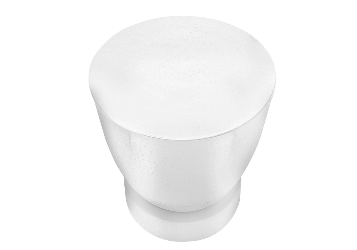 Drum Accent Side Table, Contemporary & Modern Design - Furniture Home Direct
