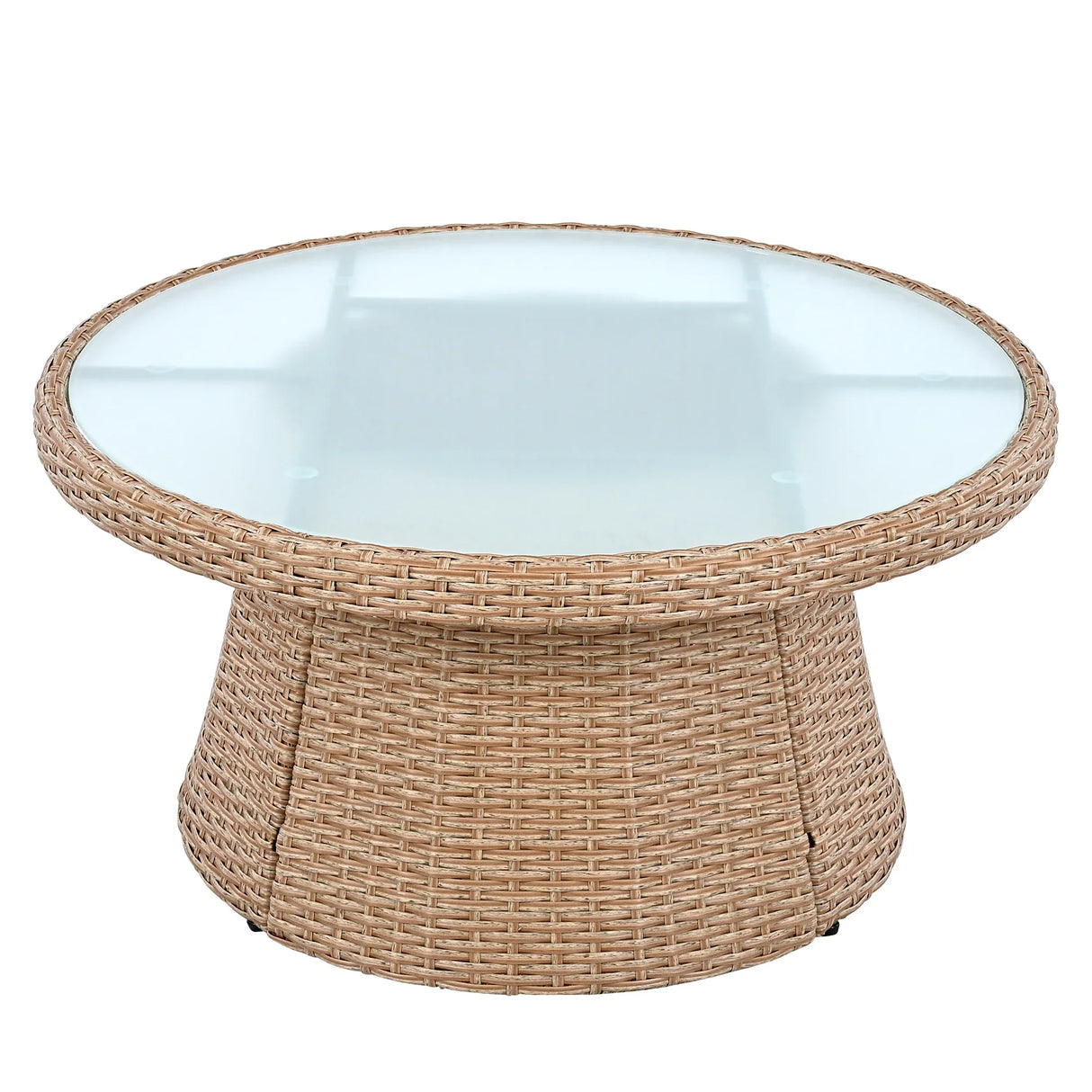 Semi-Circle Outdoor Sectional Set - Furniture Home Direct
