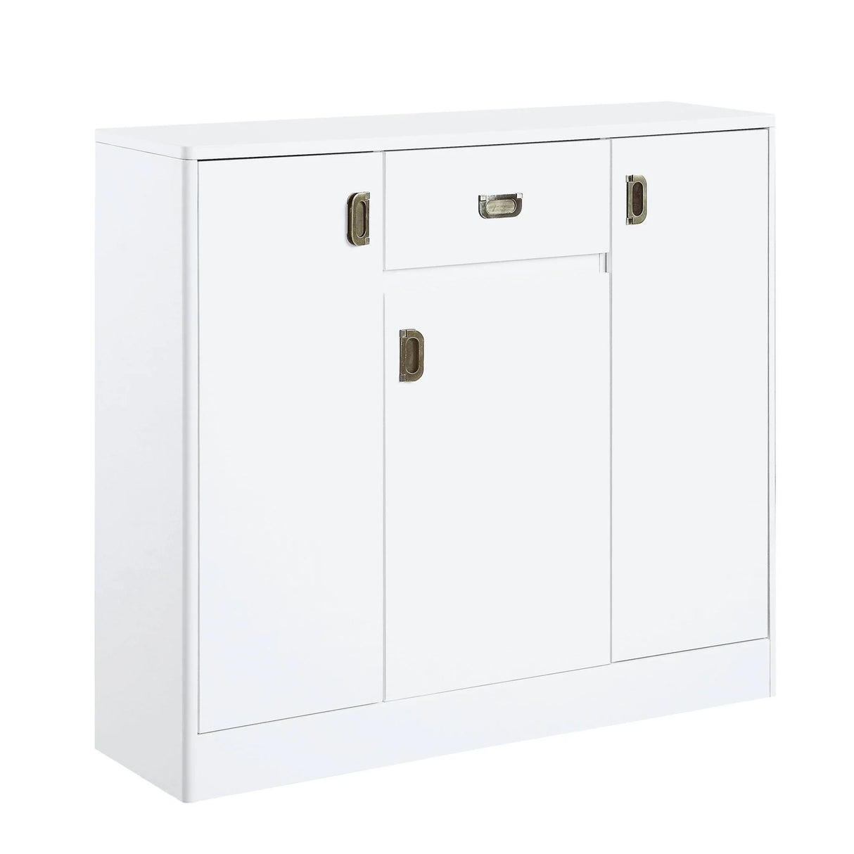Pagan - High Gloss Server - White - Furniture Home Direct