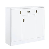 Pagan - High Gloss Server - White - Furniture Home Direct