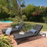 Chaise Lounge - Dark Gray - Furniture Home Direct