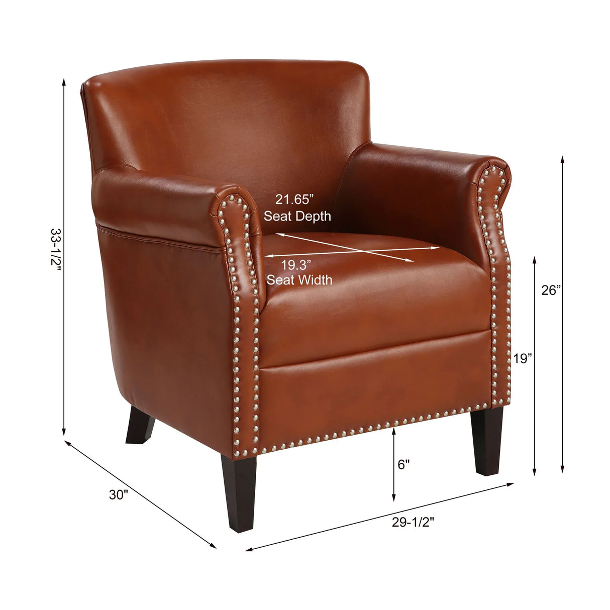 Hadley - Club Chair - Furniture Home Direct