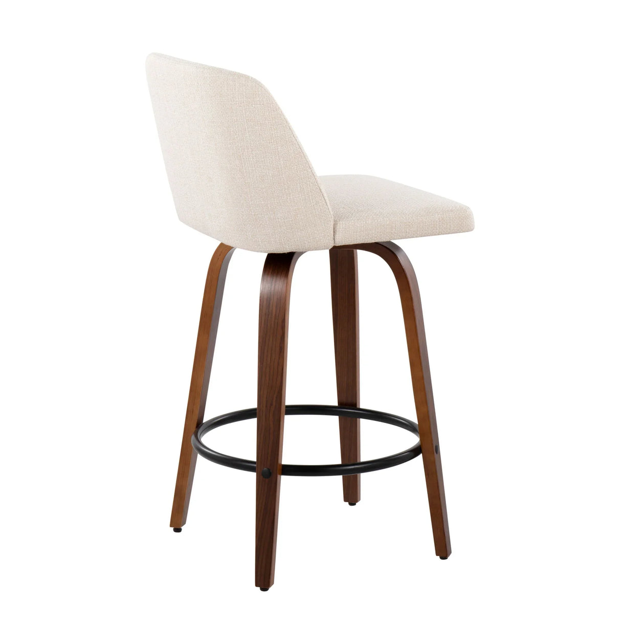 Toriano - Mid Century Modern, Counter Stool (Set of 2) - Furniture Home Direct