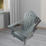 Outdoor Or Indoor Adirondack Chair - Walnut - Furniture Home Direct