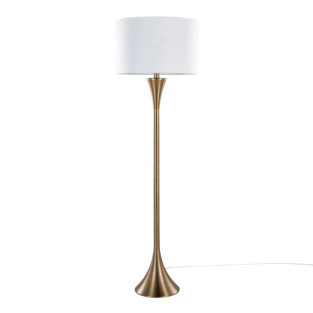 Lenuxe - Contemporary Floor Lamp - Furniture Home Direct