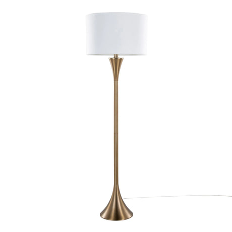 Lenuxe - Contemporary Floor Lamp - Furniture Home Direct