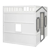 Elegant House Loft Bed With Ladder - Furniture Home Direct