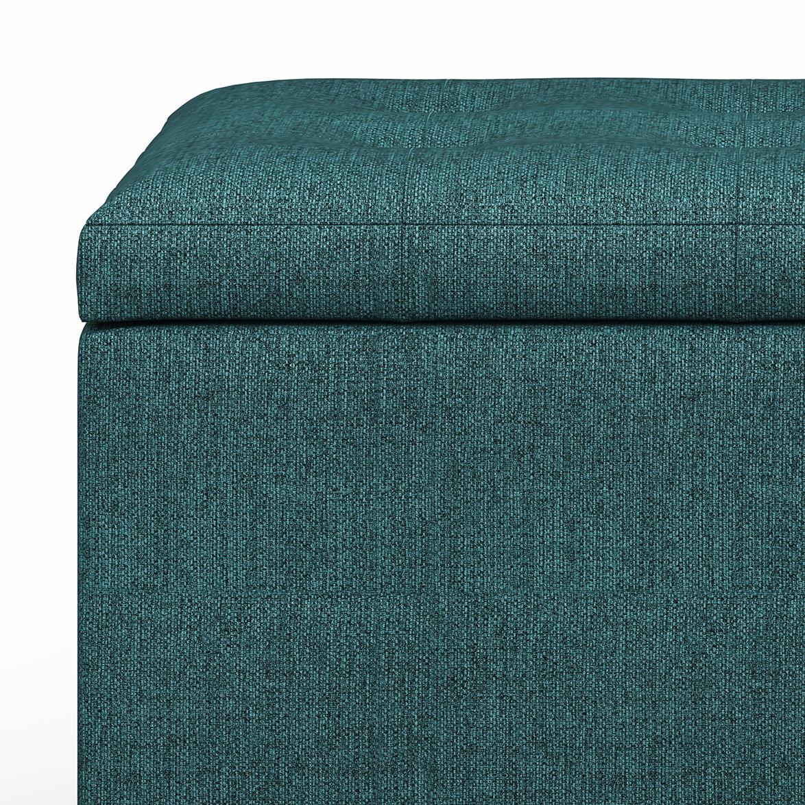 Cosmopolitan - Upholstered Storage Ottoman - Furniture Home Direct