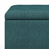 Cosmopolitan - Upholstered Storage Ottoman - Furniture Home Direct