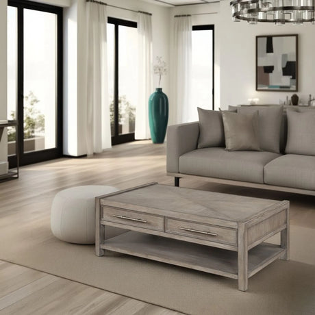 Cypress Lane - Coffee Table - White Oak - Furniture Home Direct