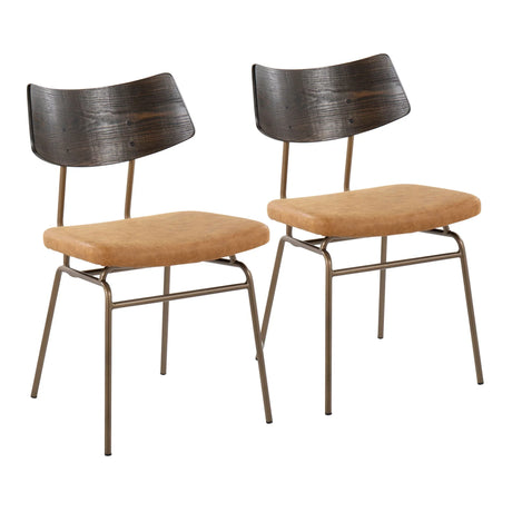 Walker - Mid Century Modern Chair (Set of 2) - Furniture Home Direct