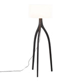 Wishbone - Contemporary Floor Lamp - Furniture Home Direct