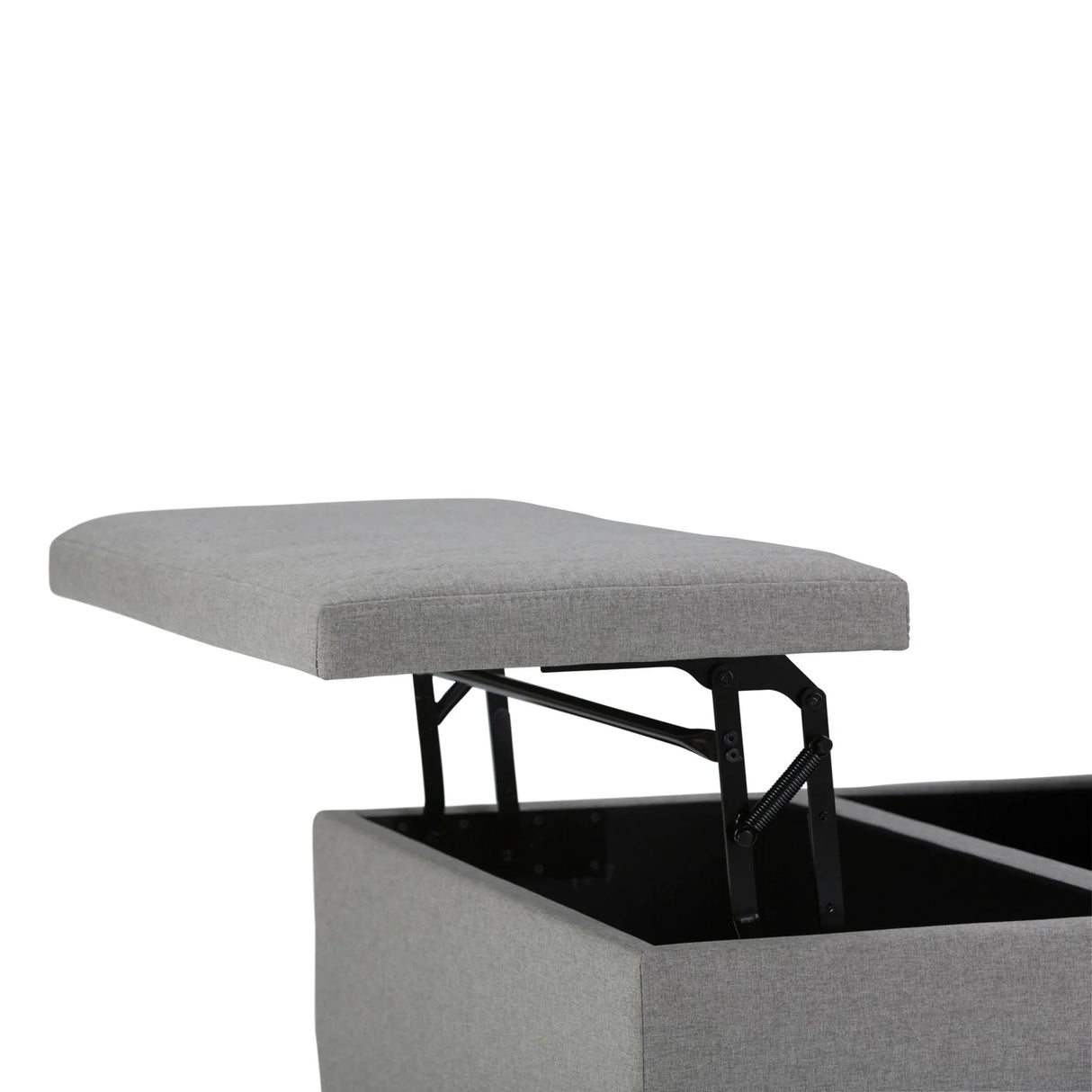 Ellis - Coffee Table Storage Ottoman Contemporary Design - Furniture Home Direct