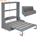 Murphy Wall Bed With Cushion, Space Saving Design, And Construction - Furniture Home Direct