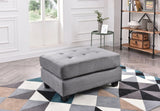 Chic Contemporary Ottoman - Furniture Home Direct
