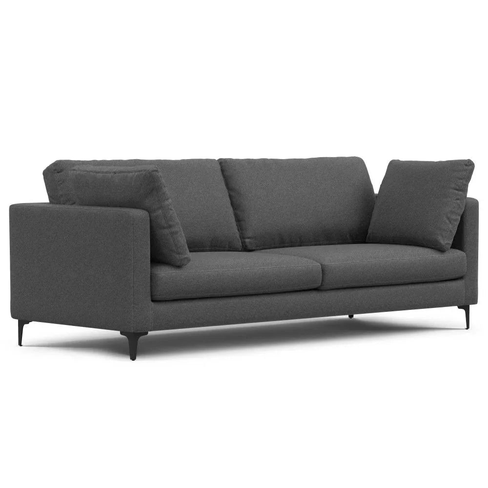 Ava - Mid Century Sofa With Ottoman Set - Furniture Home Direct