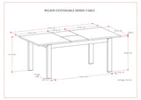 Wilson - Handcrafted Dining Table - Furniture Home Direct