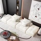 Modern Oversized Diy Combination Modular Sectional Sofa With Pillows - Furniture Home Direct
