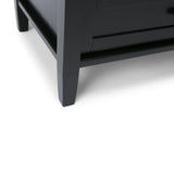 Warm Shaker - TV Media Stand Handcrafted - Furniture Home Direct
