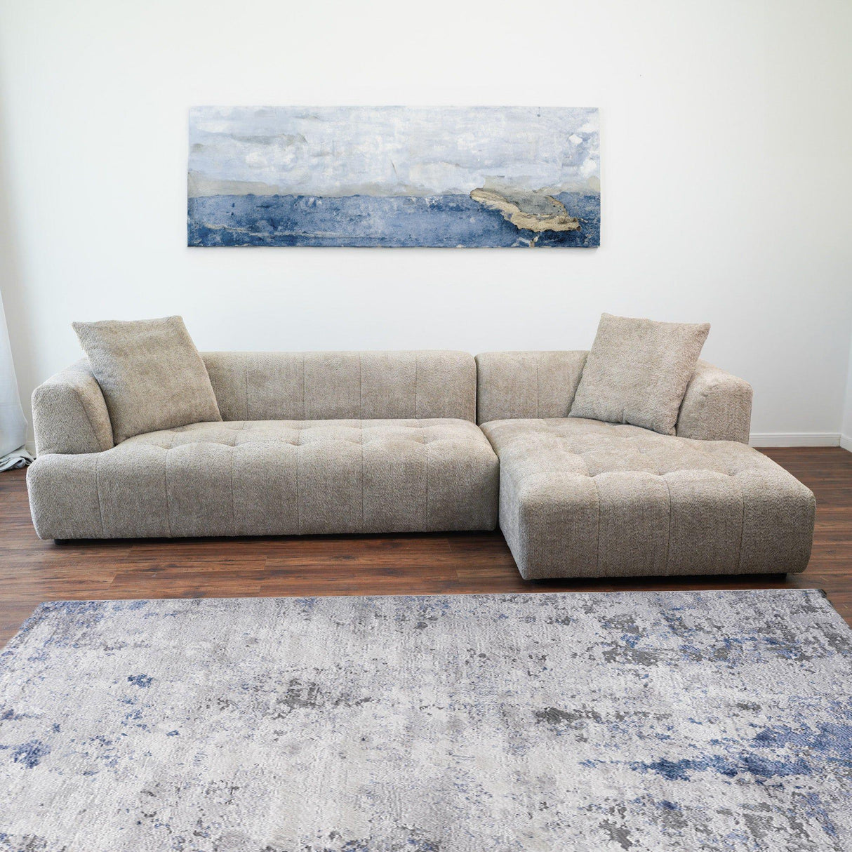Kaynes - Elegant Upholstery Corner Sofa - Furniture Home Direct