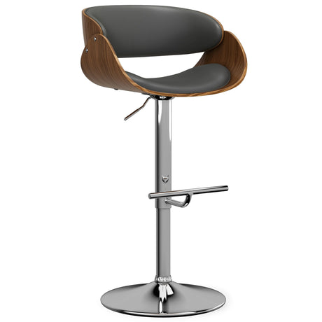 Amery - Mid Century Modern Adjustable Swivel Bar Stool - Furniture Home Direct