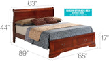 Louis Phillipe - Storage Bed - Furniture Home Direct