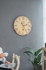 Wall Clock - Beige - Furniture Home Direct