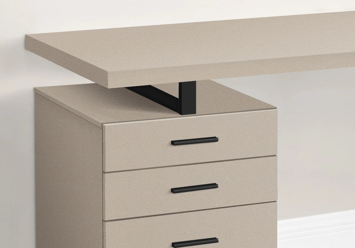 Computer Desk For Home Office, Left, Right Set - Up, Ample Storage Drawers - Furniture Home Direct