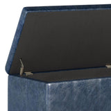 Dover - Upholstered Storage Ottoman Bench - Furniture Home Direct